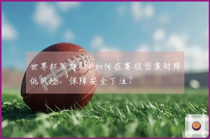 世界杯买球APP如何在赛程密集时降低风险,保障安全下注?